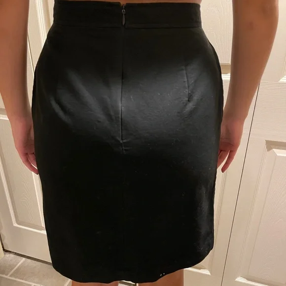 Vintage Burberry Nautical Button Skirt - Picture 5 of 9